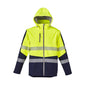 Jacket Softshell Taped Yellow/Navy Convertible Vest L Syzmik 487480 ZJ453-YEL/NAV-L