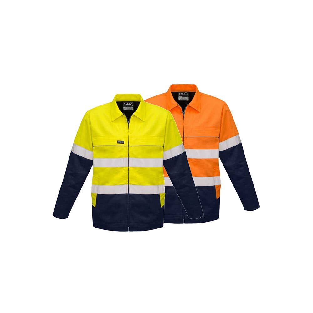 ZJ590 Hi-Vis Cotton Drill Jacket 310gsm ZJ590