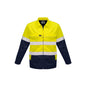Mens Hi Vis Cotton Drill Jacket Y/N  L 464454 ZJ590-Y/N-L