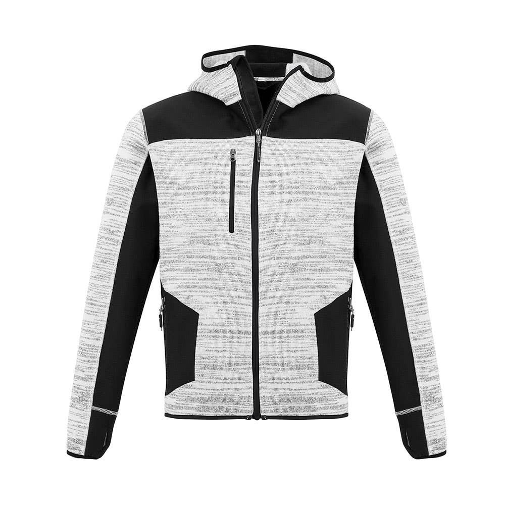 ZT360 Streetworx Reinforced Zip-Up Hooded Jacket Grey 2XL 40036594 ZT360-GREY-2XL