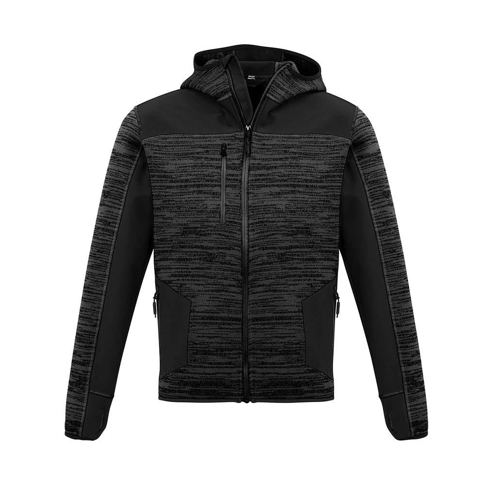 ZT360 Streetworx Reinforced Zip-Up Hooded Jacket Gunmetal 2XL 40036574 ZT360-GUNMETAL-2XL
