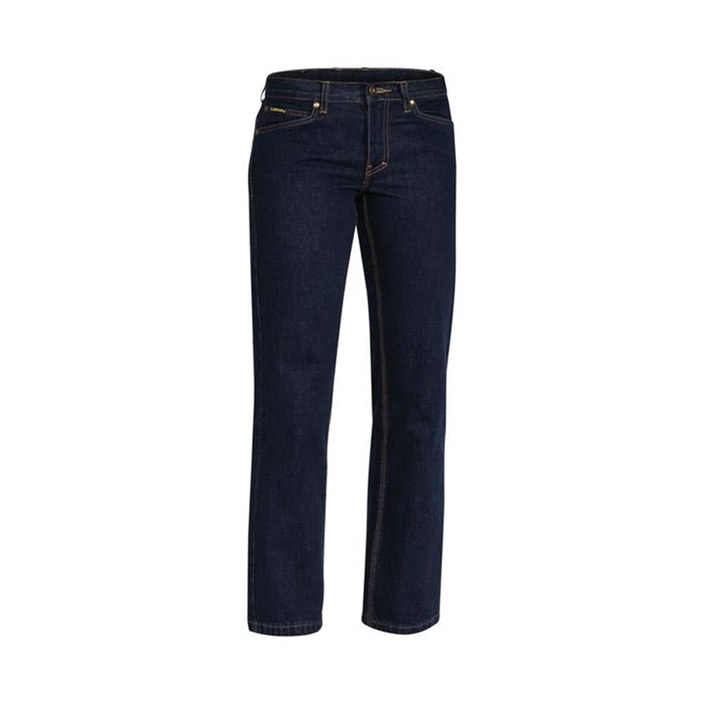 BPL6053 Women's Boot Leg Denim Jeans 490gsm_BPL6053