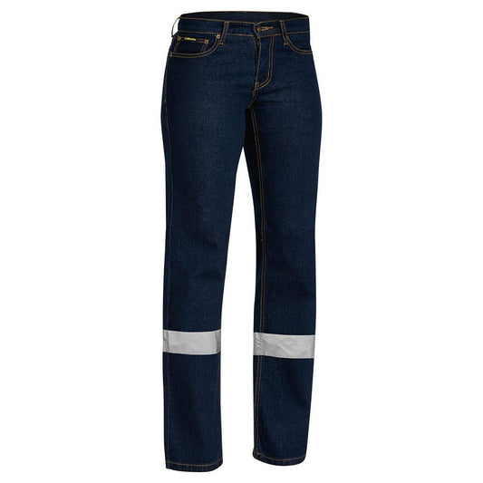BPL6712T Ladies Rough Rider Stretch Taped Denim Jeans DARABPL6712T