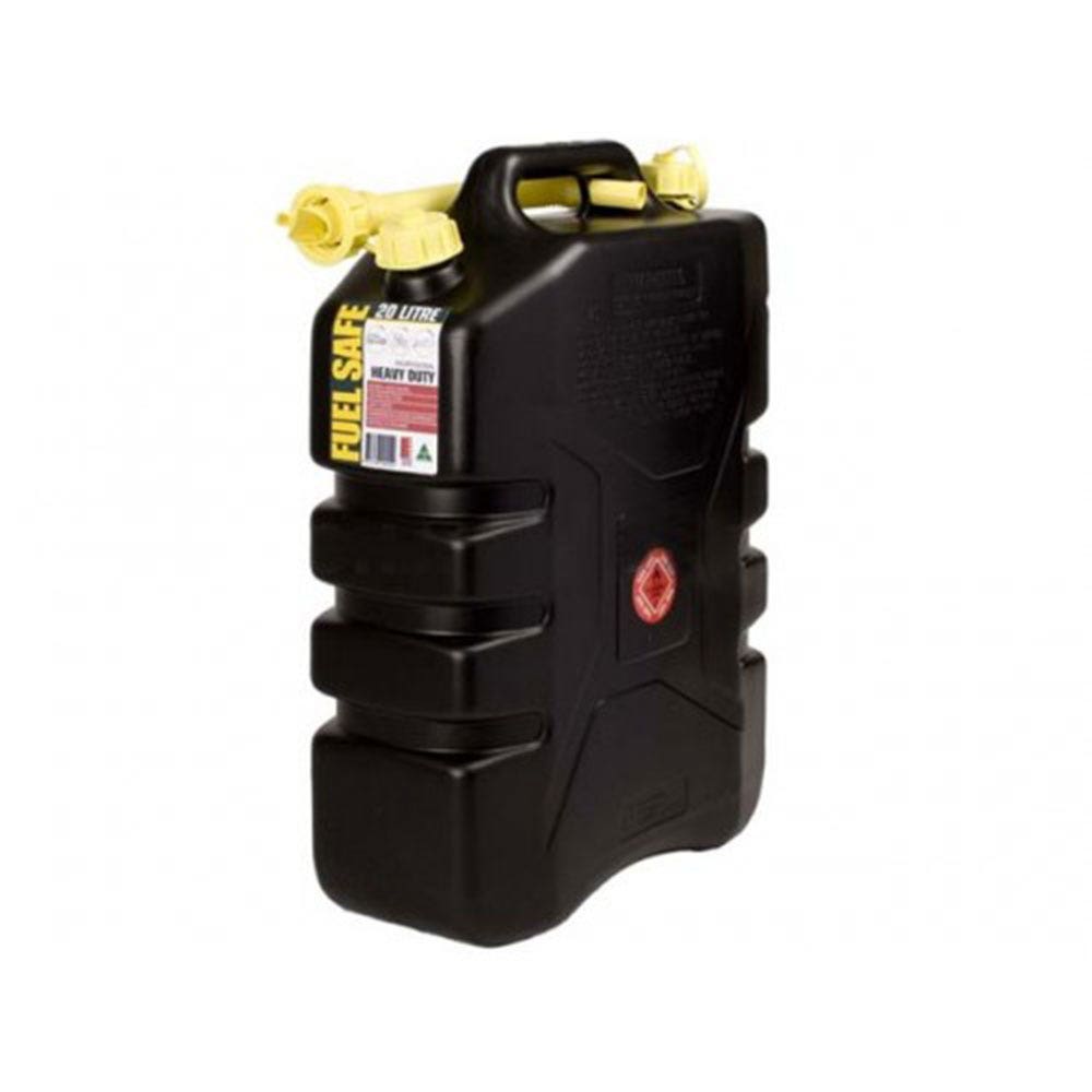 Plastic Jerry Can 20L Black 30000515 FC20B