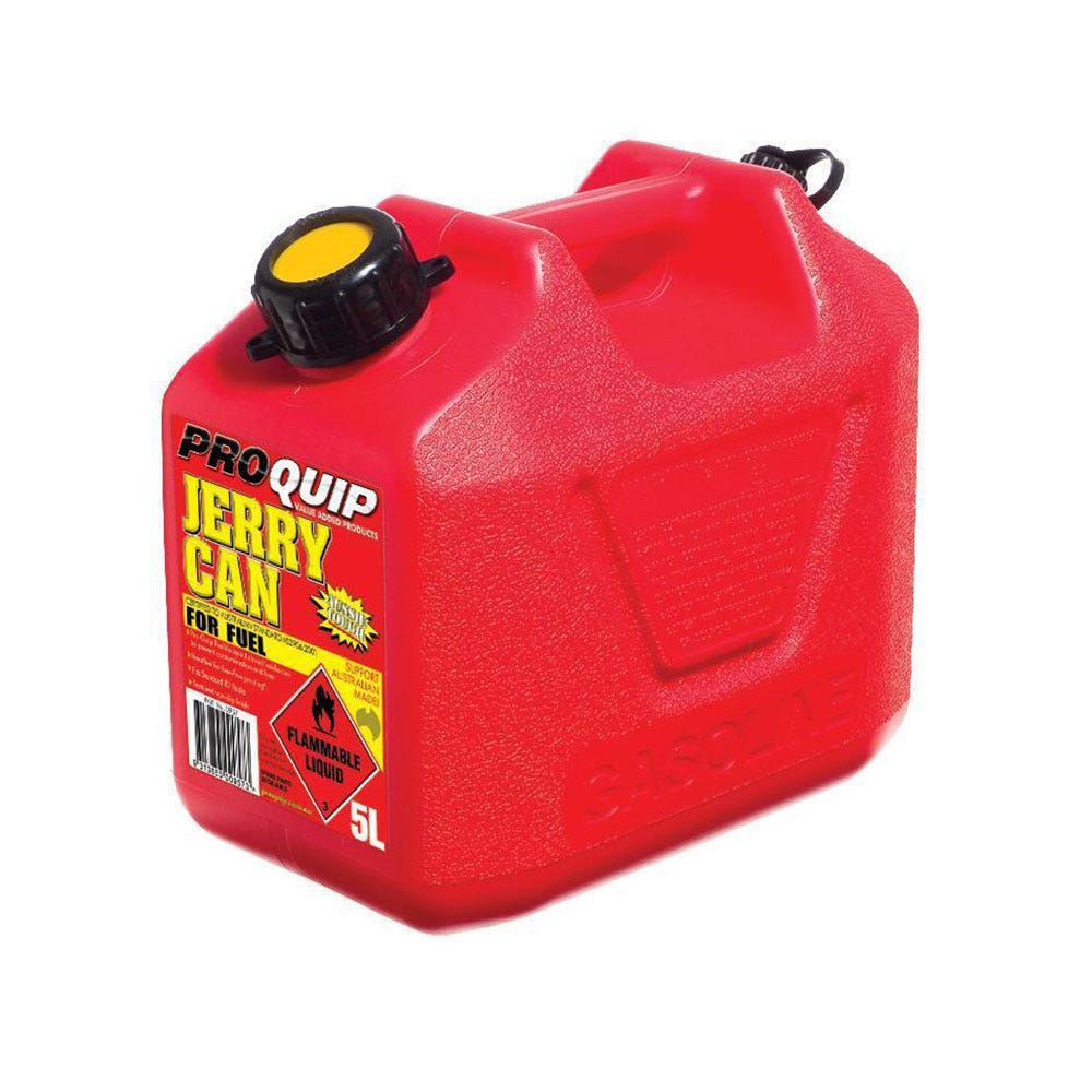 Plastic Jerry Can Fuel 5L Red 4504001 0957