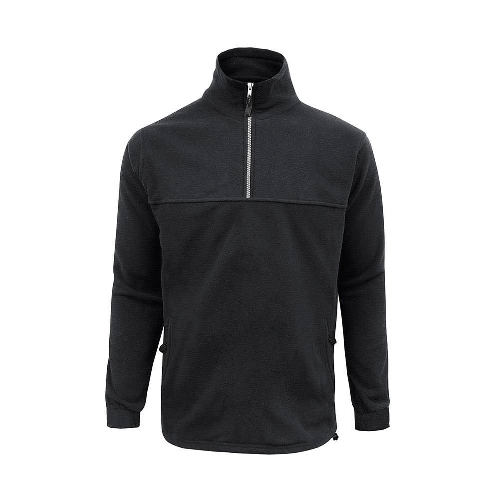 Fleece Mens 1/2 Zip Winter 2XL Black 40026324 PF380-BLK-2XL