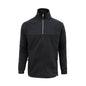 Fleece Mens 1/2 Zip Winter 2XL Black 40026324 PF380-BLK-2XL