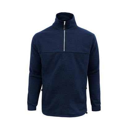 Fleece Mens 1/2 Zip Winter Navy XL PF380 490948 PF380-NAVY-XL