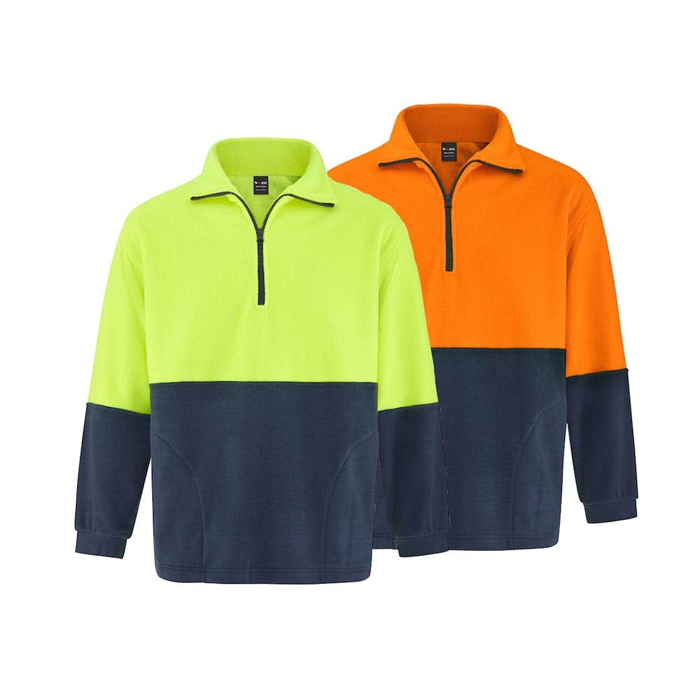 RGWCZ170TT Hi-Vis Closed Front Polar Fleece Jumper RGWCZ170TT