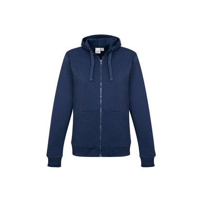 SW762L Women's Crew Zip Hoodie Navy L 40031388 SW762L NAV L