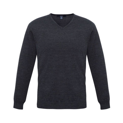 Jumper Pullover Pre-Shrunk Wool Blend Milano Charcoal 2XL Biz BAE Logo 50106209 BAE WP417M-CHA-2XL