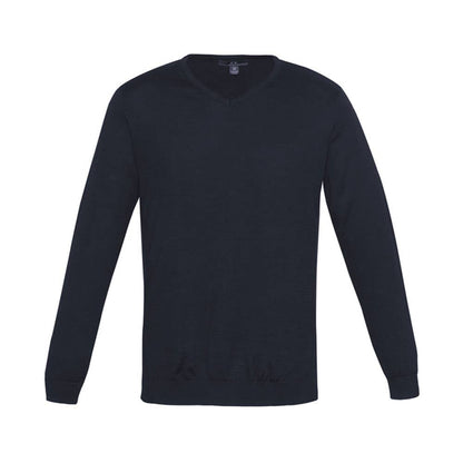 Jumper Pullover V-Neck Wool Blend Navy 2XL Biz_40010178_WP417M-NAV-2XL