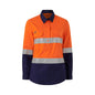 K44230 Ladies Workcool Closed Front Taped Shirt King Gee K44230