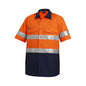 K54885 Workcool 2 S/S Taped Shirt King Gee NOBK54885