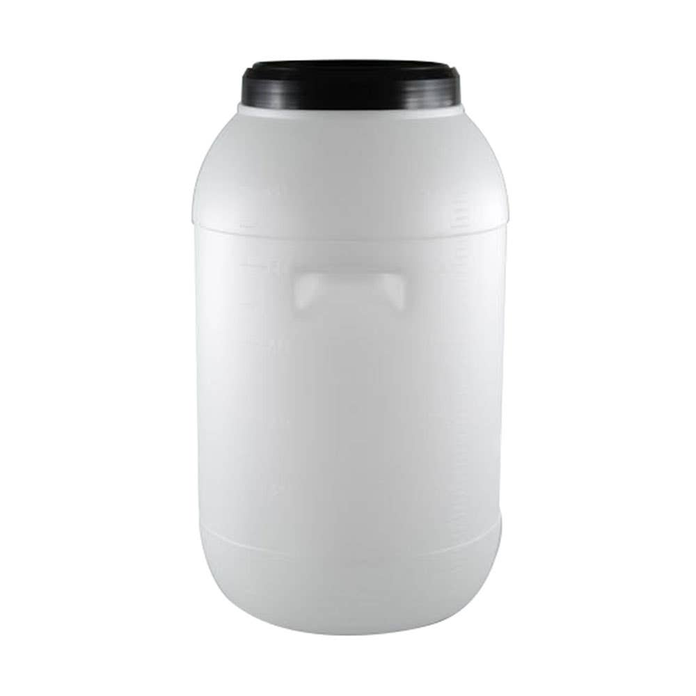 HDPE Fermenter Keg With Back Lid 60L Natural 504482 PL-60LTR-2631-NT