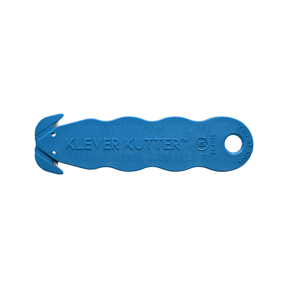 Klever Kutter NSF Food Safe Safety Cutter Blue 40068156 KLEVER KUTTER NSF BLUE