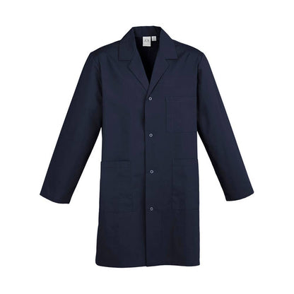 Coat Lab Poly Cotton Classic Navy XL Biz 483395 H132ML-NAV-XL