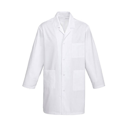 Coat Lab Poly Cotton Classic White Large Biz 423508 H132ML-WHT-L