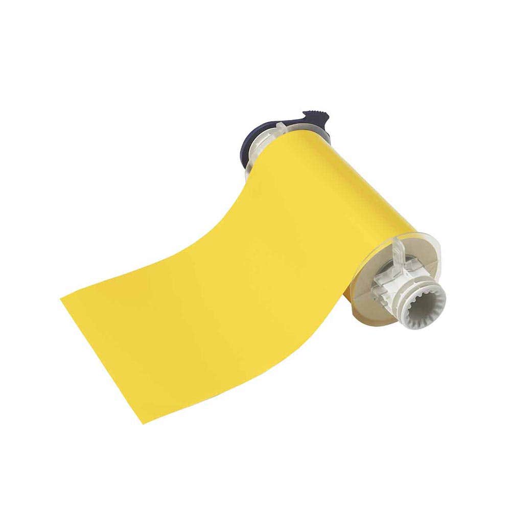 Labels Vinyl Indoor/Outdoor Gloss BBP85 175mm X 15m Yellow 40024450 13652