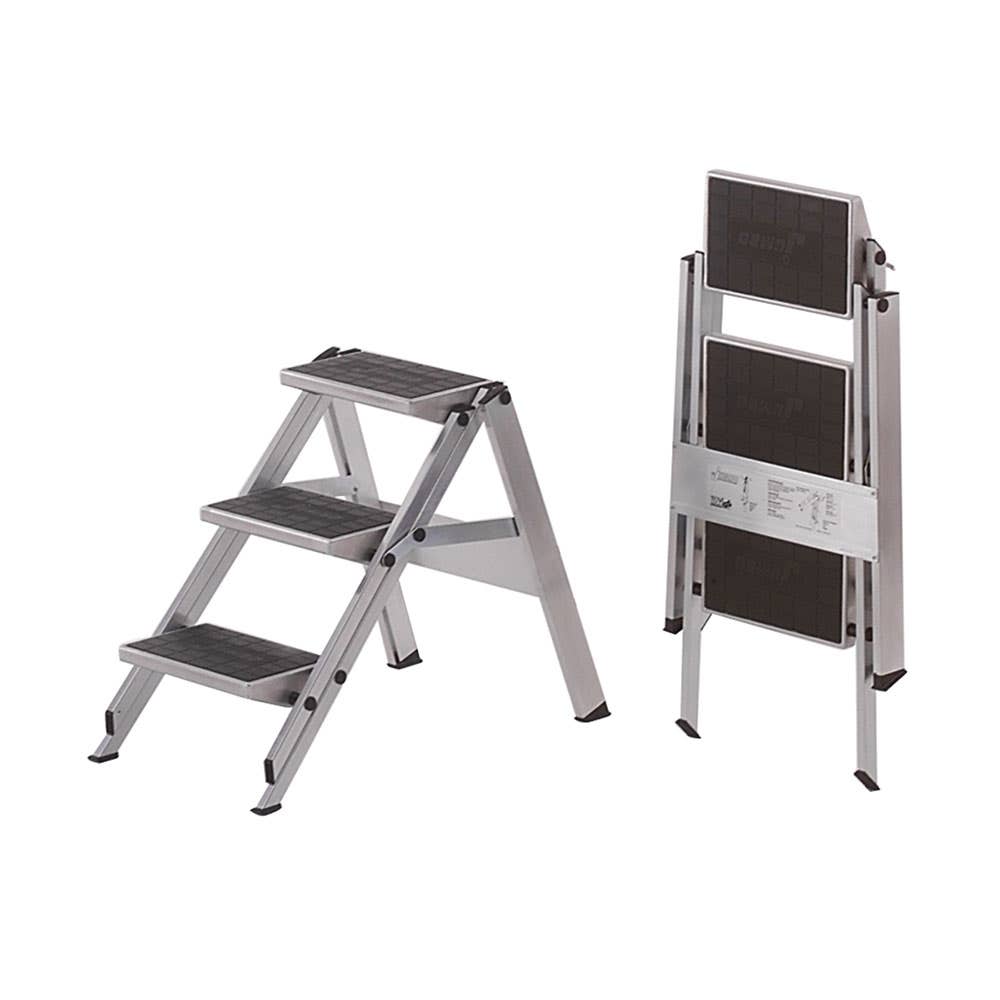 3 Step Safety Step Ladder 690mm – ATOM