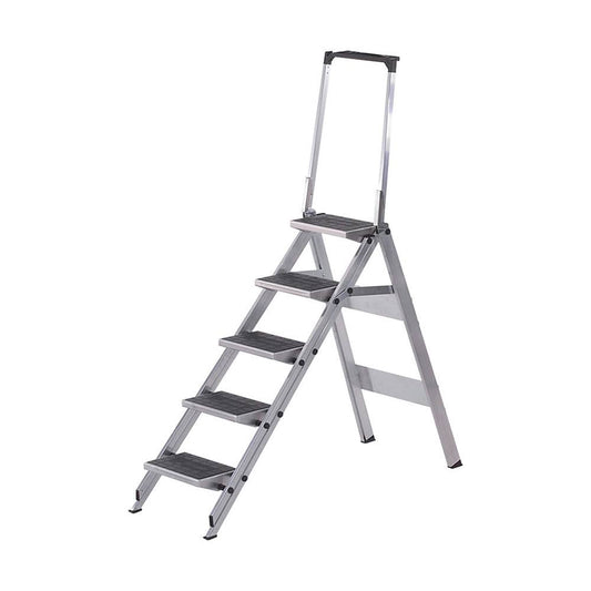 5 Step Safety Step Ladder & Safety Bracket 1,150mm 236411 510B