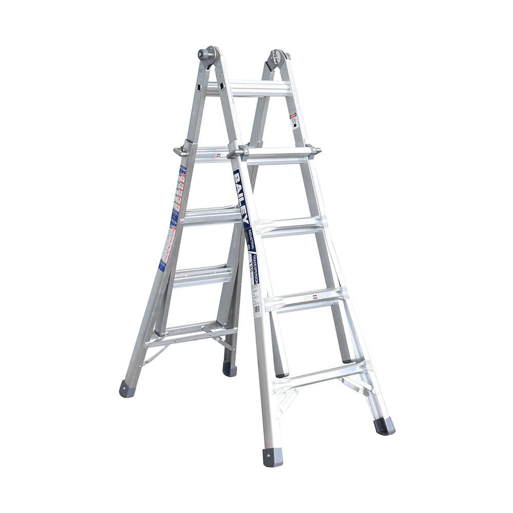 Ladder Step Dual Purpose Aluminium 1.7-3.3m 6-11ft 135kg BXS20 Bailey 91138141 FS13644
