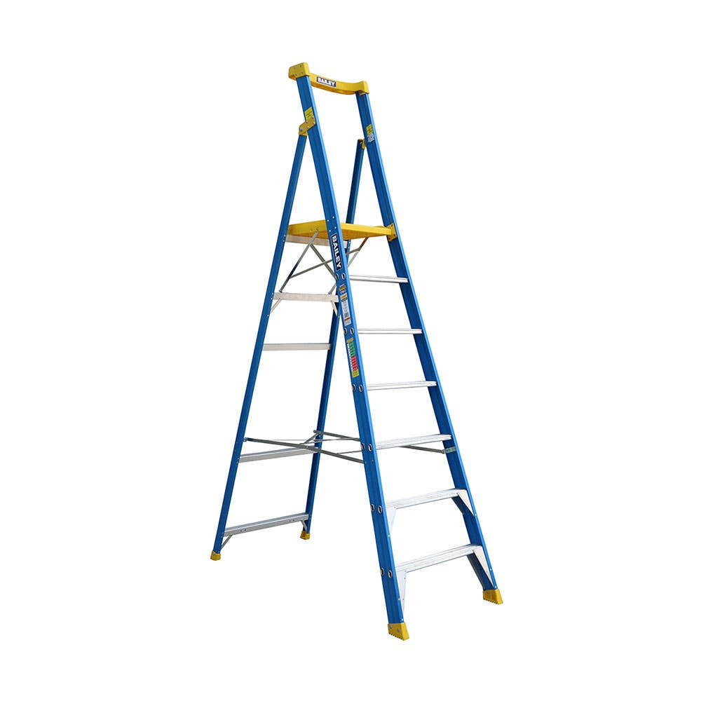 Fibreglass Platform Ladder 2m 170kg 91130048 FS13950