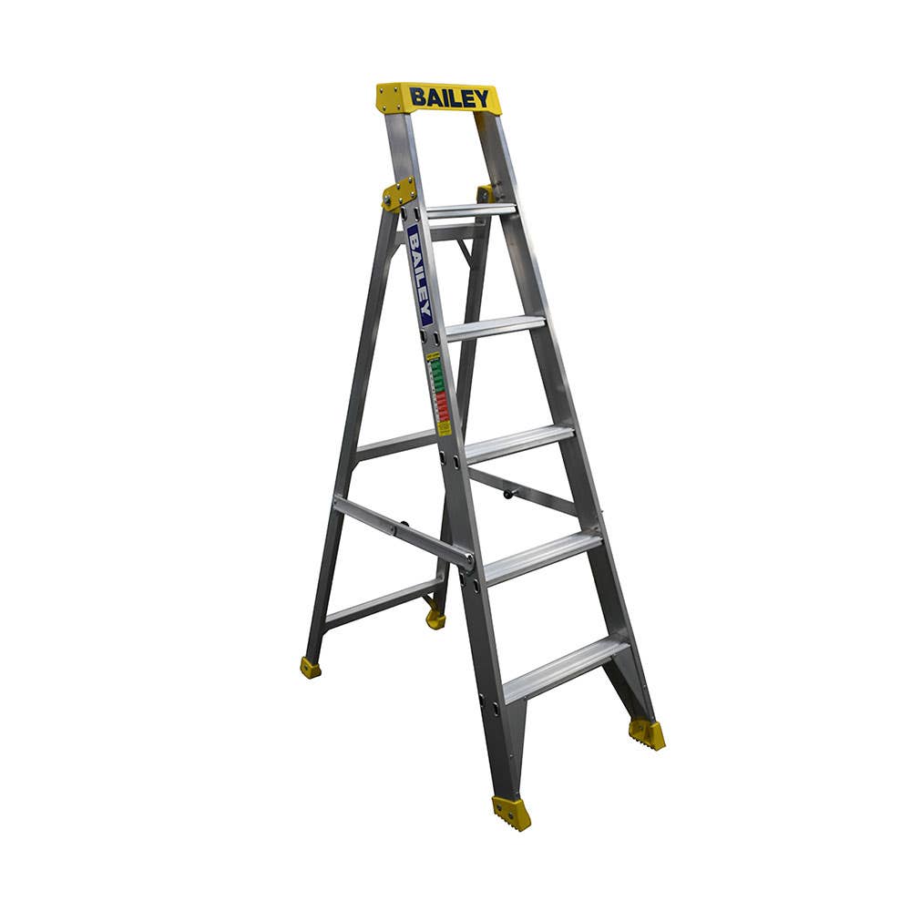 Ladder Step Single Sided Aluminium 1.8m 6ft 150kg Professional Bailey 28000541 FS13957