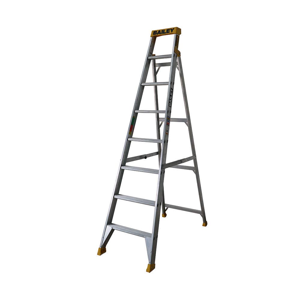Ladder Step Single Sided Aluminium 2.4m 8ft 150kg Professional Bailey 28000501 FS13959