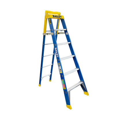 Pro Punchlock&reg; Fibreglass Step/Extension Ladder 6 Step 1.79 - 3.13m 150kg 40035159 FS13985
