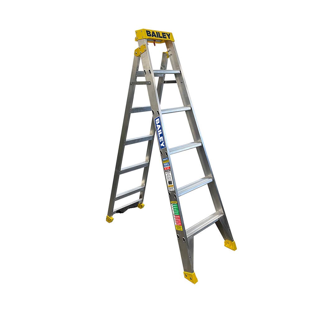 Pro Punchlock&reg; Dual Purpose Ladder 6 Steps 1.79 - 3.3m 150kg 40035156 FS13988