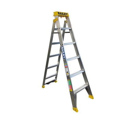 Pro Punchlock&reg; Dual Purpose Ladder 6 Steps 1.79 - 3.3m 150kg 40035156 FS13988