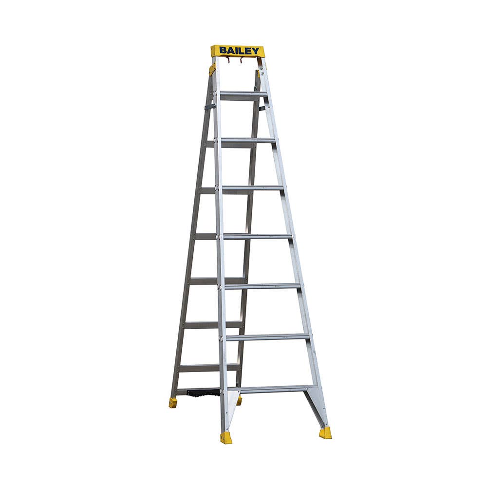 Pro Punchlock&reg; Dual Purpose Ladder 8 Steps 2.39 - 4.5m 150kg 520602 FS13990