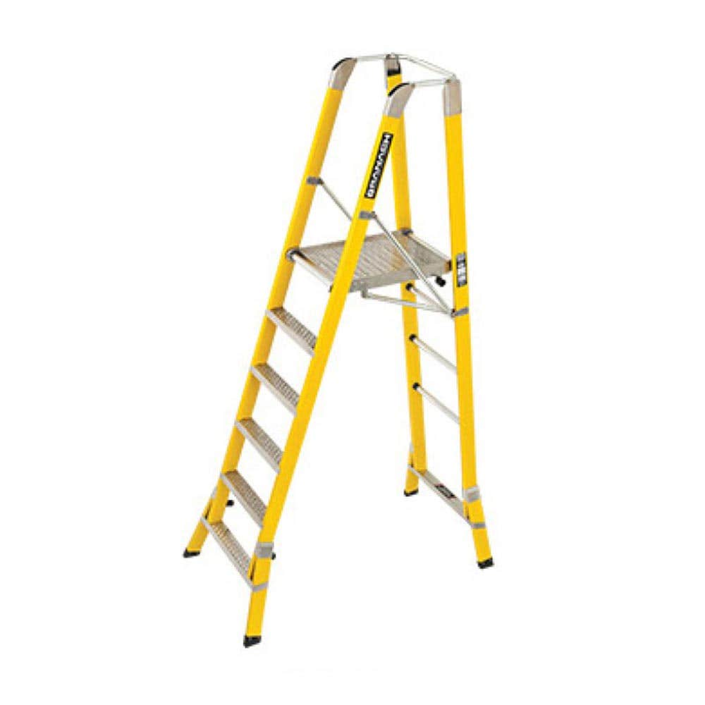 Ladder Platform Fibreglass 1.8m 150kg Branach 91138115 FPL 1.8