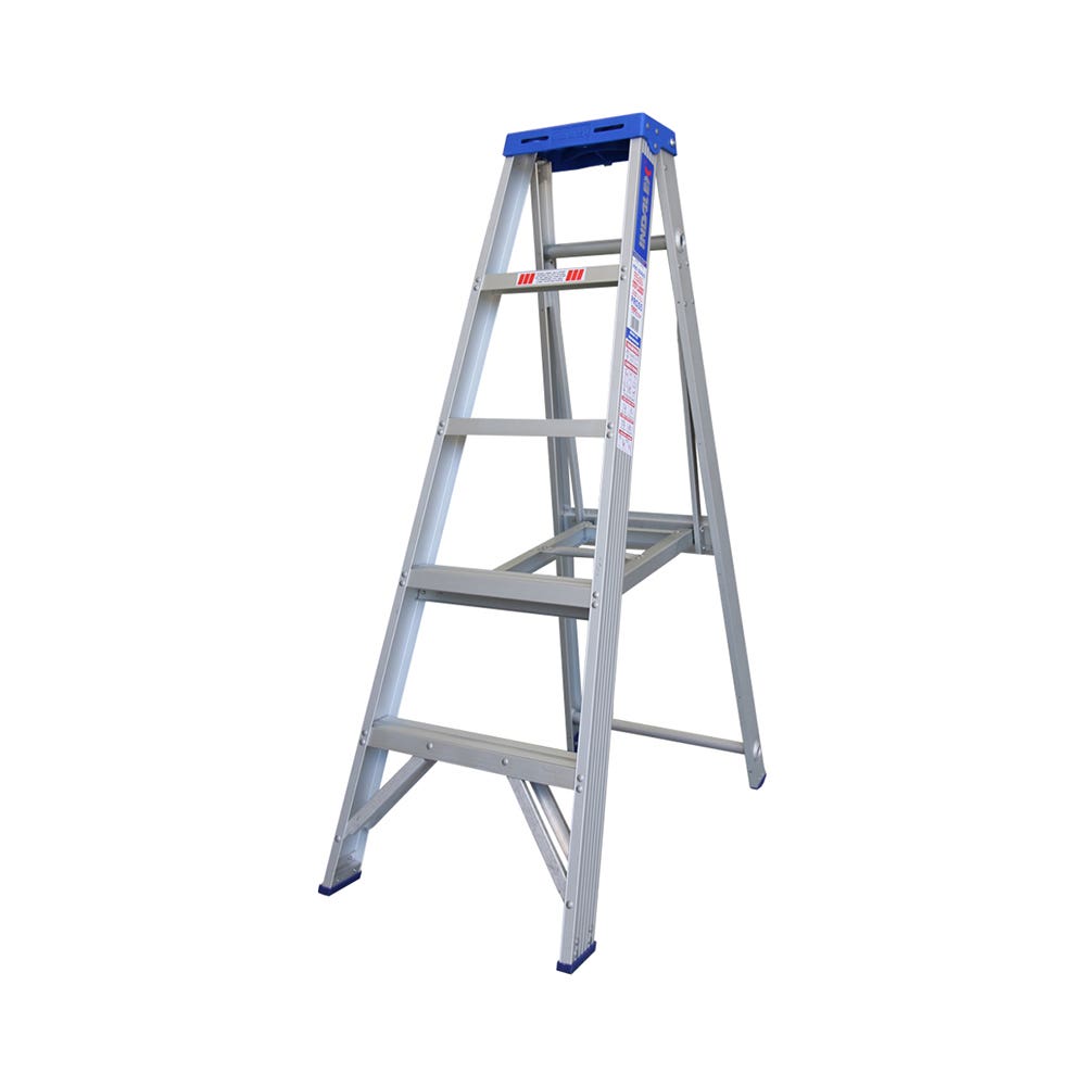 Ladder Step Single Sided Aluminium 1.5m 5ft 180kg Indalex 521183 PROS5