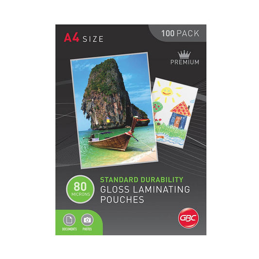 A4 Laminating Pouch 80 Micron 100 Pack 1050698 BL80MA4