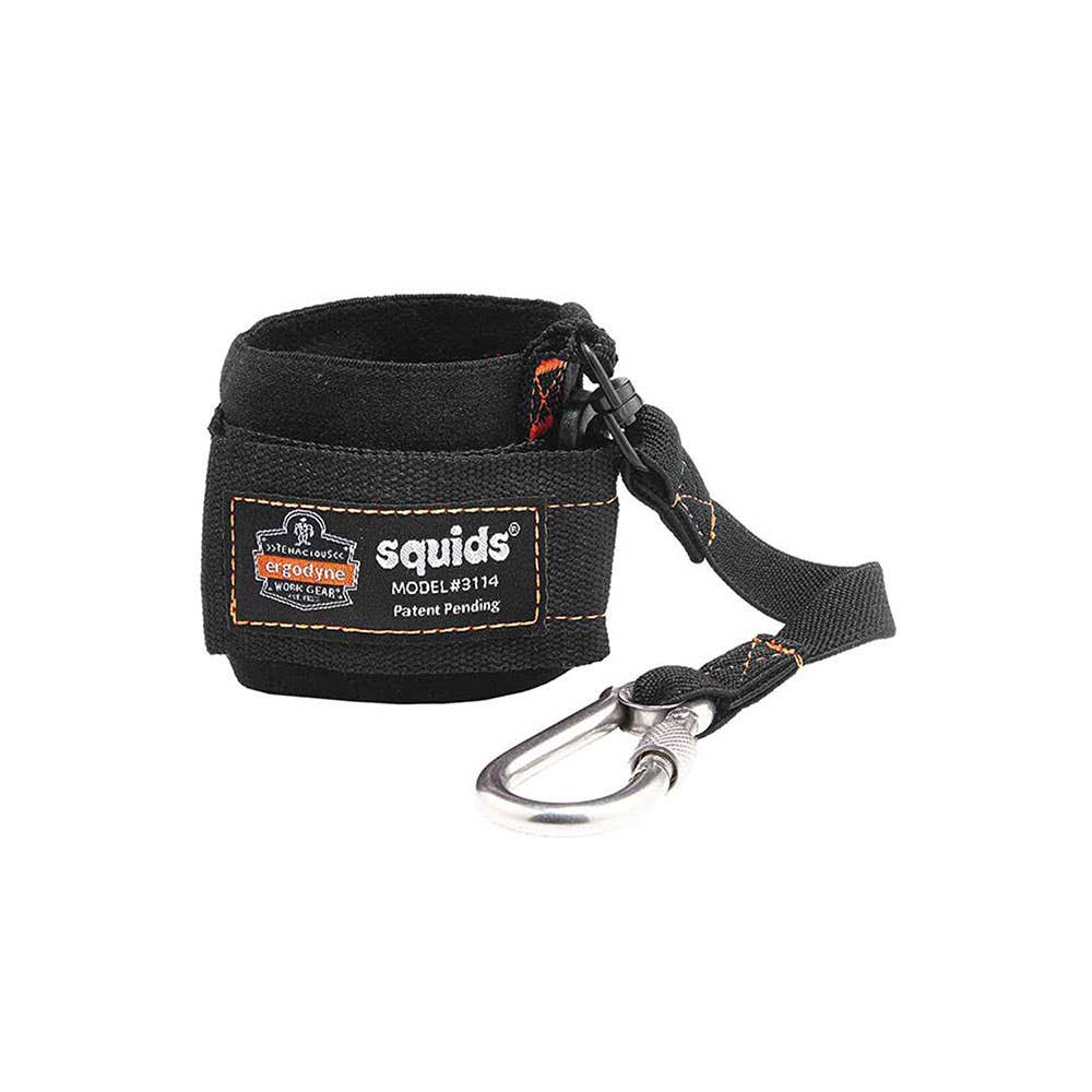 Squids 3114 Pull On Wrist Lanyard with Carabiner 1.4kg 505704 19056