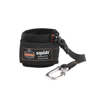 Squids 3114 Pull On Wrist Lanyard with Carabiner 1.4kg 505704 19056