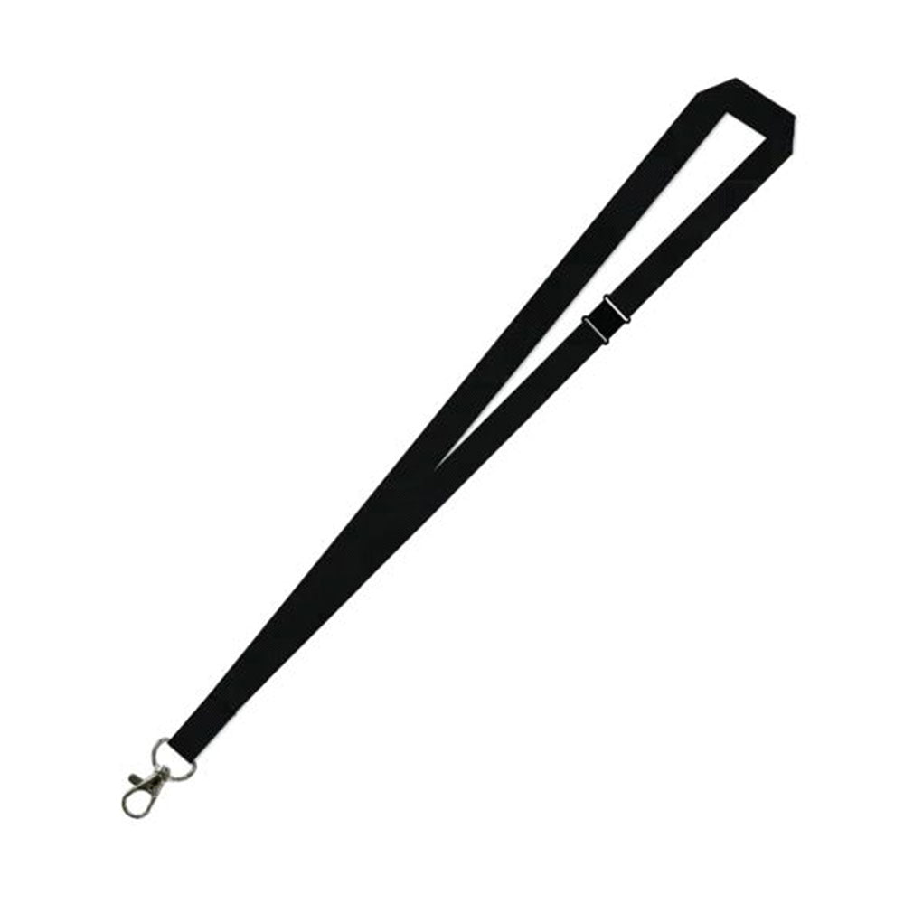 Gemini Lanyard With Carabiner & Breakaway 15mm Black_40048983_KGPCBBA-15-BLK