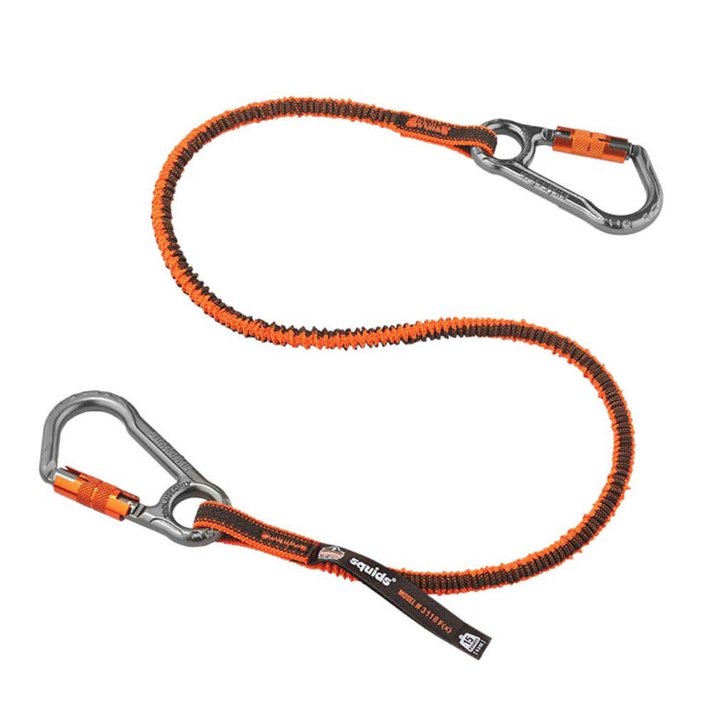Squids&reg; 3118F(x) Dual Locking Carabiners Tool Lanyard 6.8kg 288180 19828