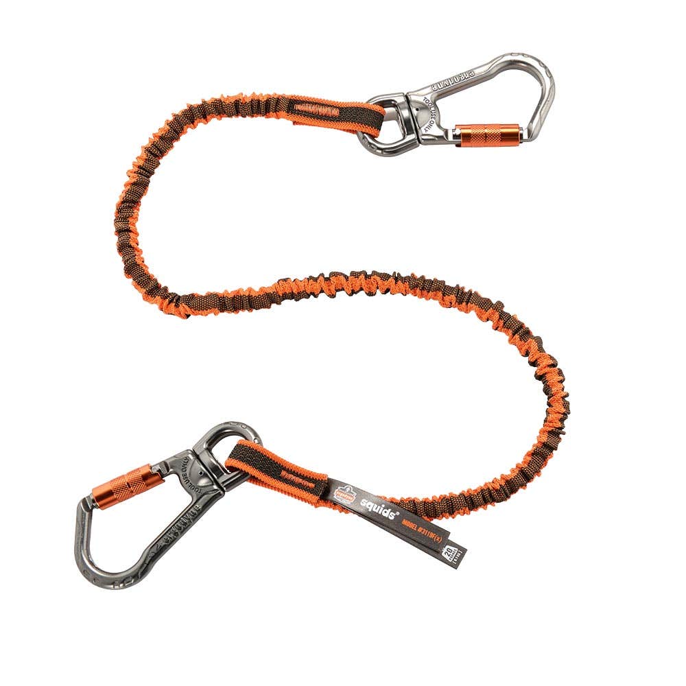 Squids&reg; 3119F(x) Dual Locking Swivel Carabiners Tool Lanyard 11.3kg 40011873 19829