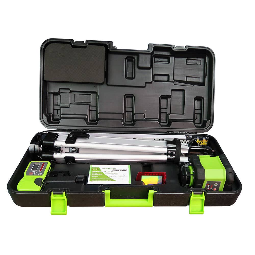 Rotary Laser Level Kit E60K With Tripod & Staff 40013075 012-E60K