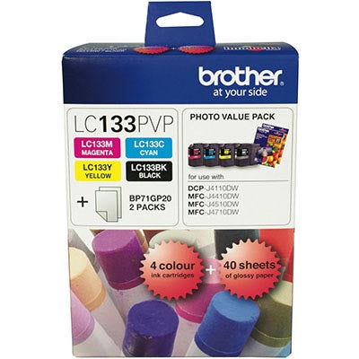 Brother Lc-133Cl3P Oem Ink Cartridge Cyan Magenta Yellow_40322700_b133cmy