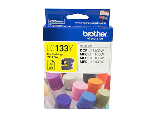 Brother LC-133Y OEM Ink Cartridge Yellow_9004971_LC-133Y