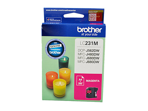 Brother LC-231 Oem Ink Cartridge Magenta_40323437_LC-231MS