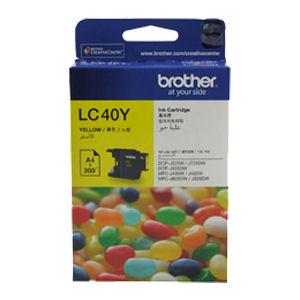 Brother Lc-40 Oem Ink Cartridge Yellow_40322606_LC-40Y