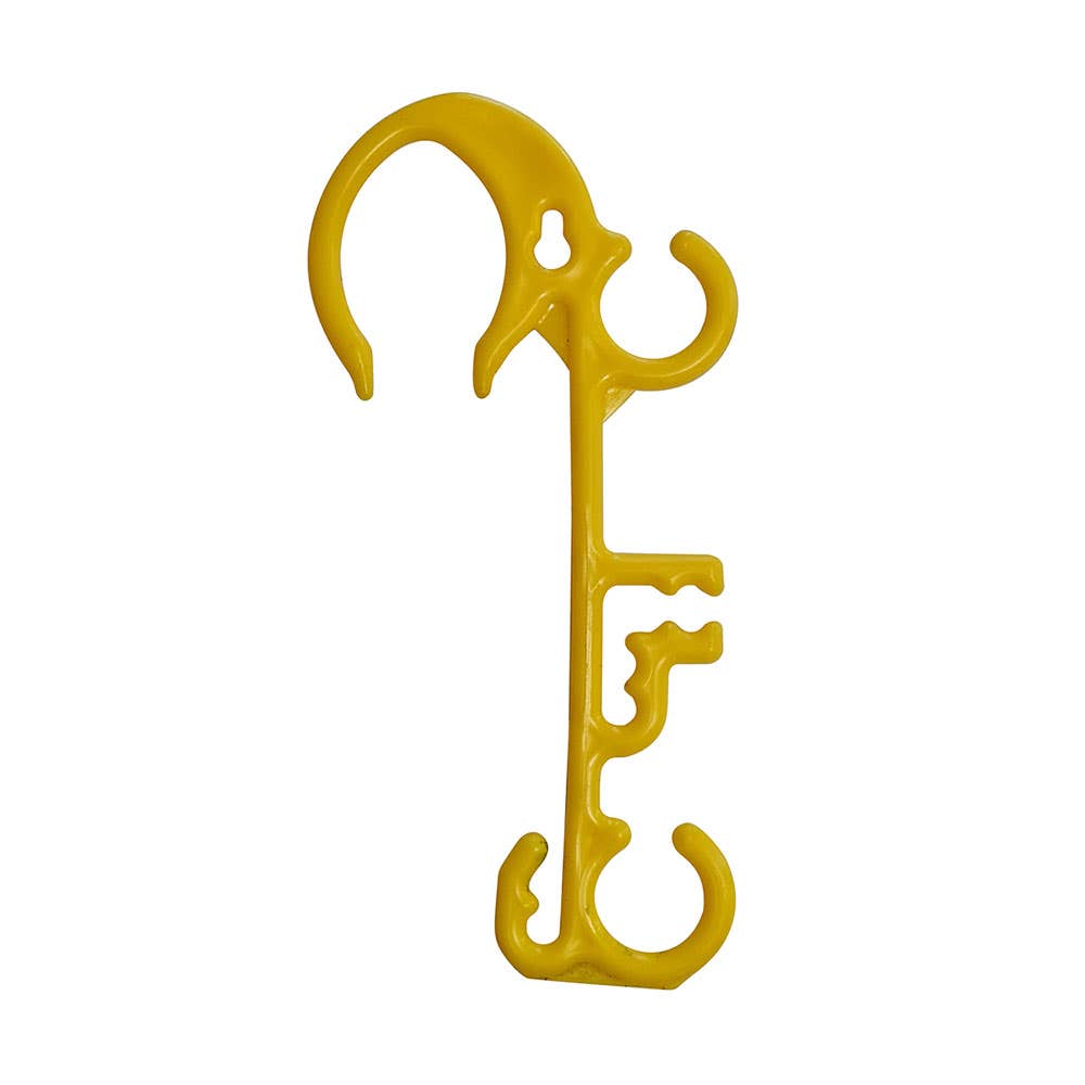 SafeHook Plastic Lead Hook & Holder Yellow 40035542 ASH-150