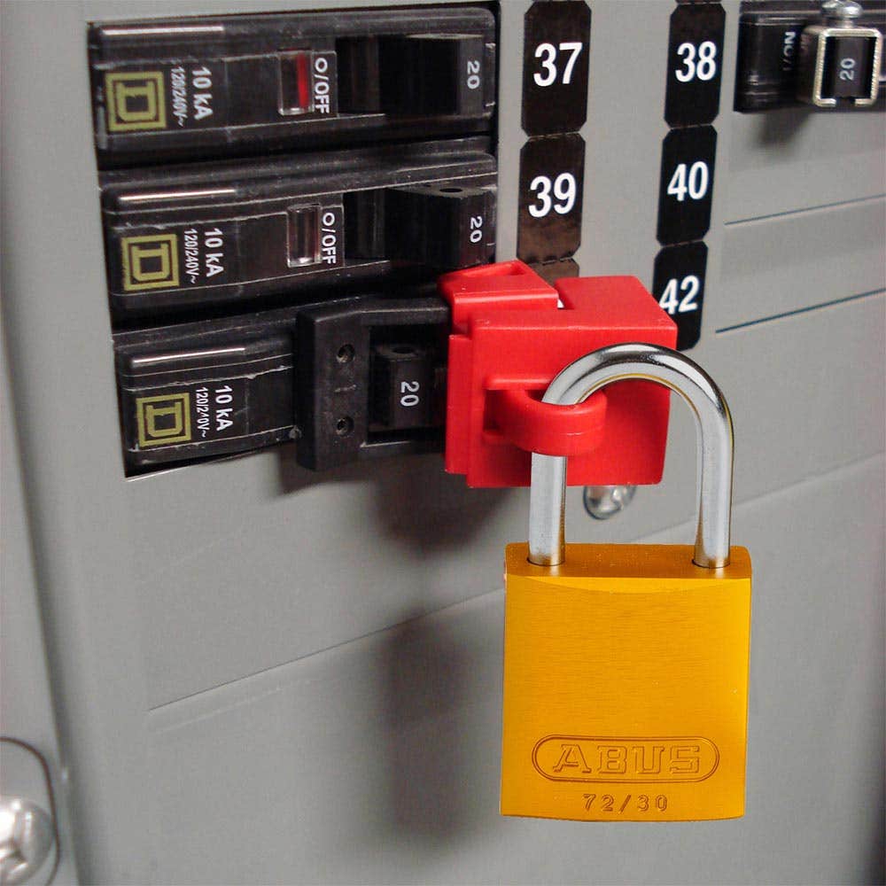 Lockout Circuit Breaker Single Pole No Hole Sml 227v 6-pk 270596 65965