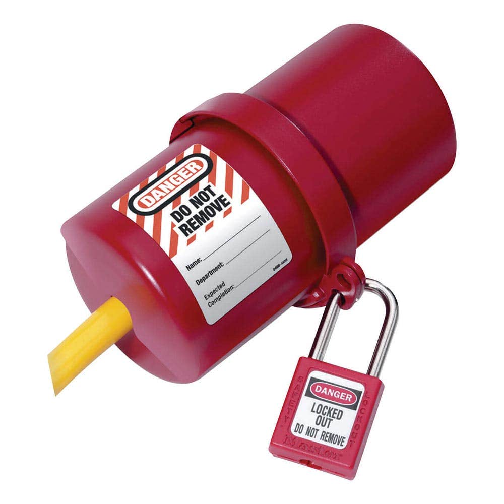 Zenex&trade; Electrical Plug Rotating Lockout 240V & 250V 91018198 0488