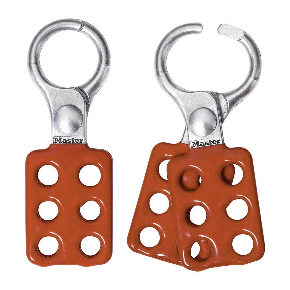Aluminium Spark Resistant Lockout Safety Hasp 6 Lock 25mm 91018181 0416